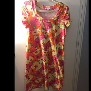 Lilly Pulitzer Fitted Floral Dress